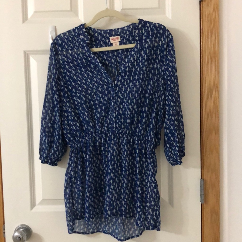 Sheer blouse